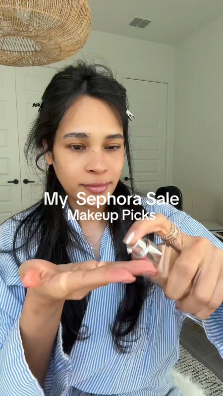 Sephora sale makeup picks plus my favorite perfume at the moment! 

Makeup
Face
Huda corrector in peach 

Concealer skin shade 3 warm olive
Concealer highlight shade2.5 neut

Dior star filter in 03
Makeup forever foundation in 2N26
Dior blush in cherry 

Lips 
Anastasia liner on chai 
Anastasia lip velvet in parchment 


#LTKVideo #LTKbeauty #LTKxSephora