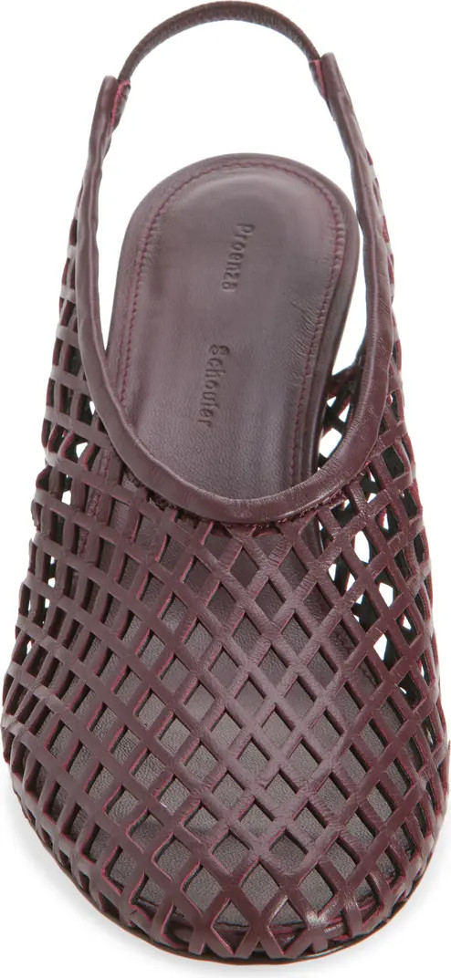 Tee Perforated Slingback Pump (Women) | Nordstrom