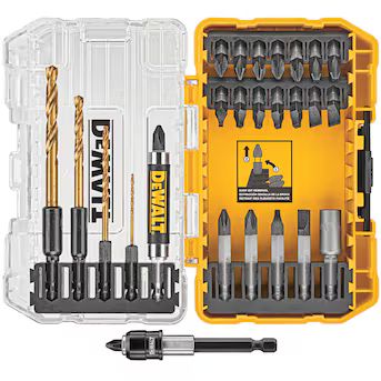 DEWALT Tough Grip Screwdriver Bit Set (27-Piece) | Lowe's