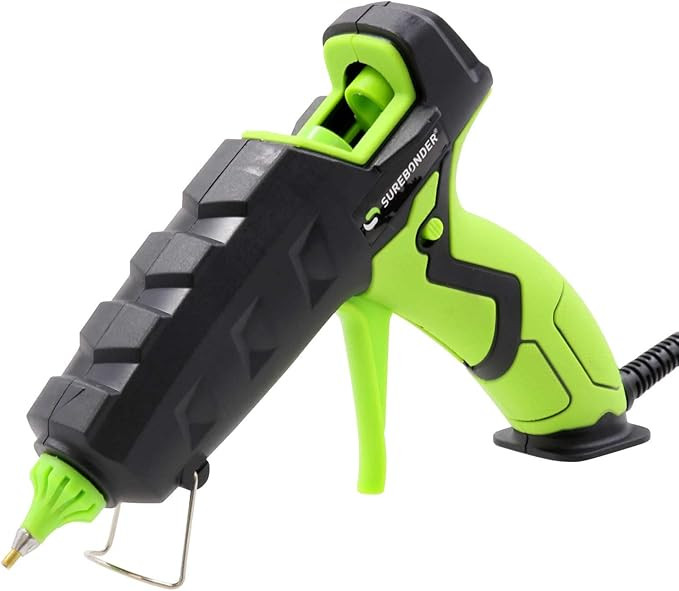 Surebonder H-327F Powerful 60 Watt Full Size Fine/Detail Tip Hot Glue Gun, High-Temperature, Blac... | Amazon (US)
