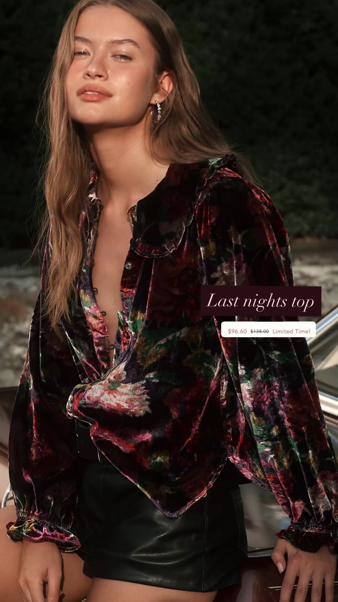 Floral velvet blouse on sales for the holidays #holidaytop #holidayblouse

#LTKgrwm #LTKHoliday #LTKSeasonal