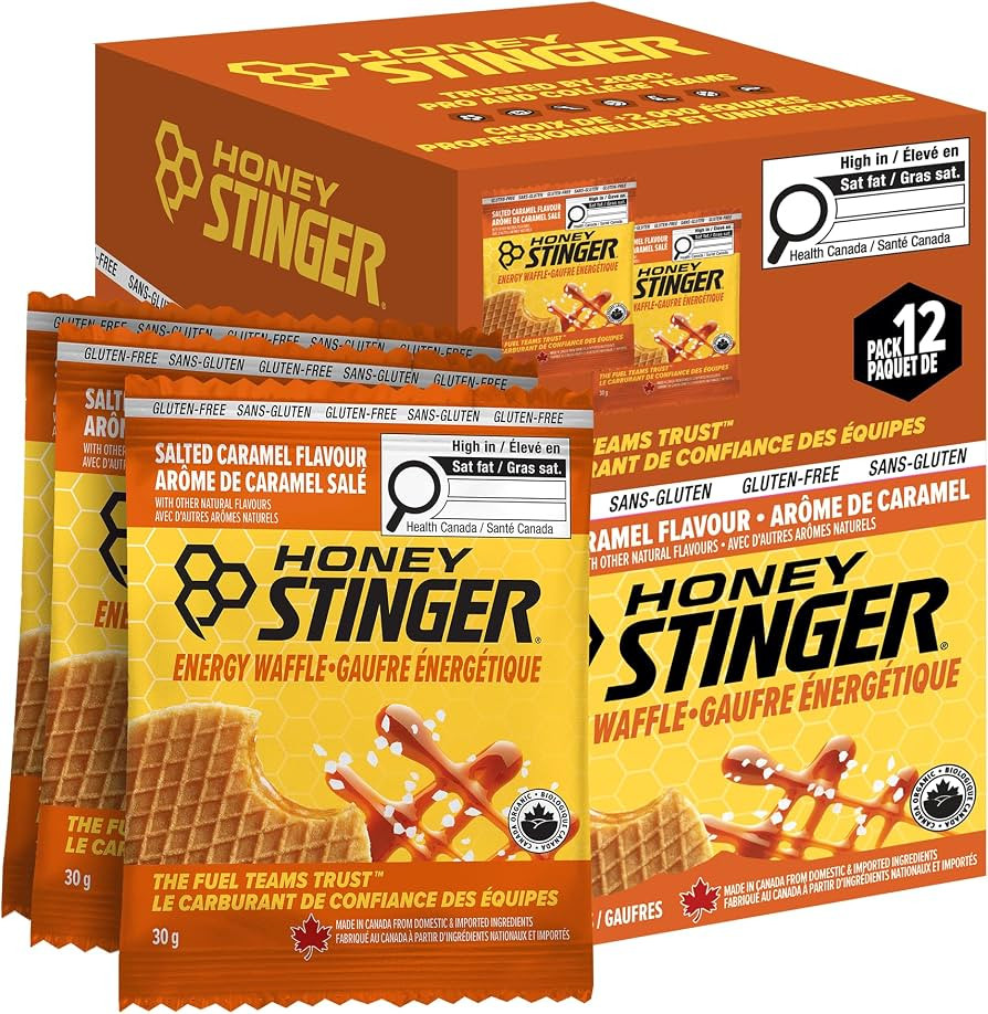 Honey Stinger Organic Gluten-Free Salted Caramel Waffle | Energy Stroopwafel for Exercise, Endura... | Amazon (CA)