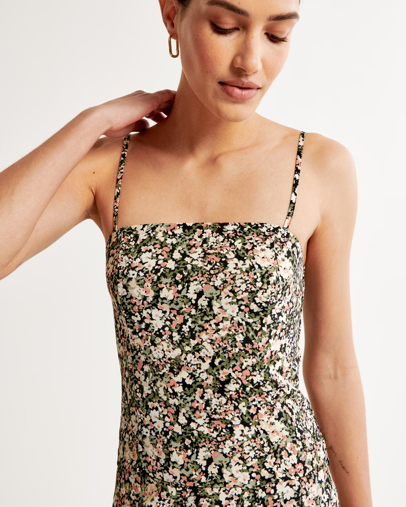 Squareneck Cami Top | Abercrombie & Fitch (US)