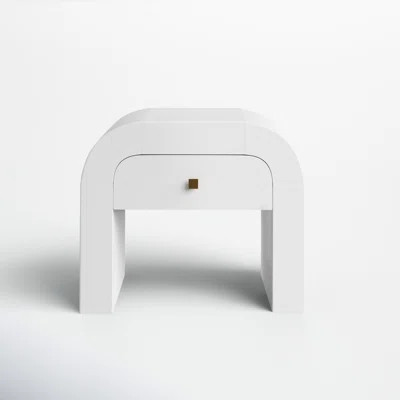 Baxley Curved Nightstand | Wayfair North America