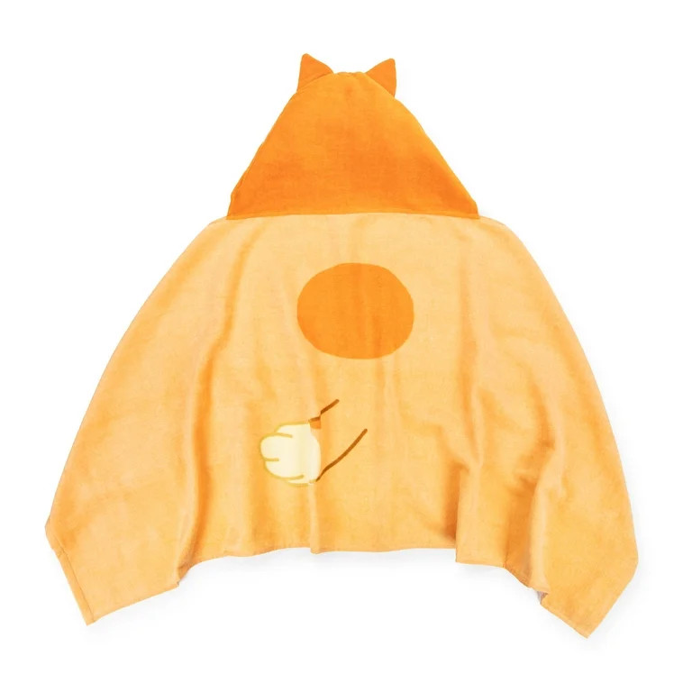 Bingo Kids Bath Hooded Towel Wrap, 51 x 22, Cotton, Blue, Marvel | Walmart (US)