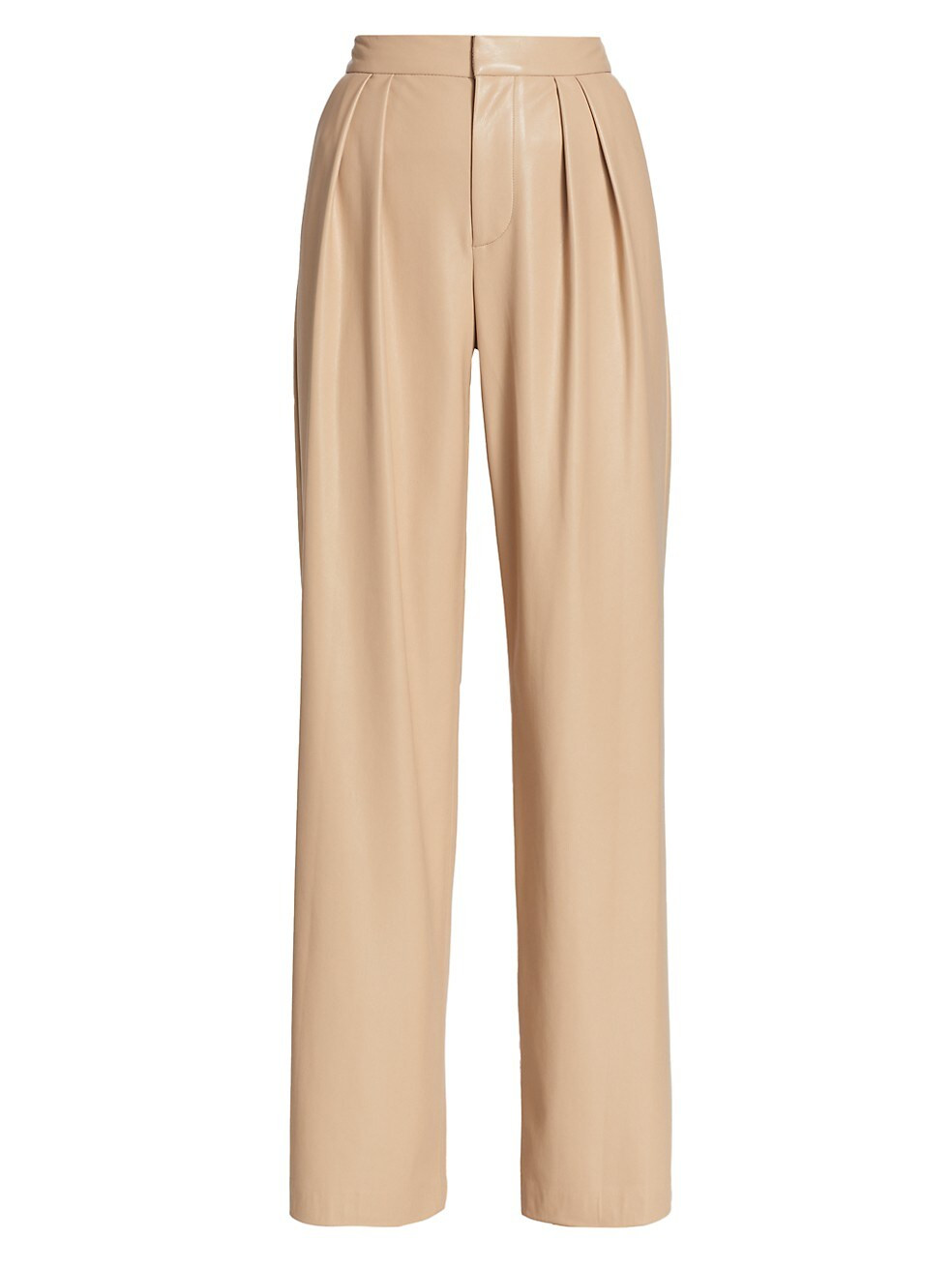 Alice + Olivia Pompey Vegan Leather Wide-Leg Pants | Saks Fifth Avenue