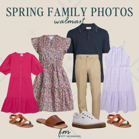 Spring family photos | family pictures | spring fashion 
#fitmomming #springphotos #walmartfashion

#LTKstyletip #LTKkids #LTKfamily