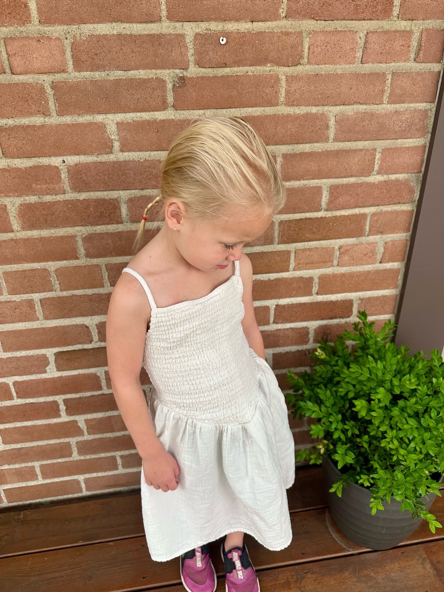 Back-to-school, but make it effortlessly cool. 🤍📚
This cream smocked dress is one of those timeless pieces that works for school, church, family photos, and everything in between. Paired with comfy Nike Flex shoes, it's the perfect mix of cute and practical.
And with that slicked-back braid? She's giving tiny soccer superstar energy today. 😂⚽
✨ Smocked bodice for a comfortable fit
🤍 Soft, classic cream color
👟 Flexible sneakers for all-day play
🍎 Perfect for back-to-school and beyond
#LTKKids #LTKFamily #BackToSchool #SchoolStyle #GirlsFashion #KidsFashion #FallStyle #FirstDayOfSchool #NikeKids #DressStyle #MomFinds #AffordableFashion #EverydayStyle #SchoolOutfit #ClassicStyle

#LTKmomlife #LTKootd #LTKgrwm