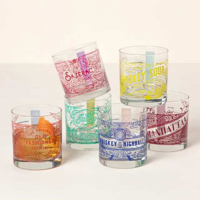 U.S. Whiskey History Glasses | UncommonGoods