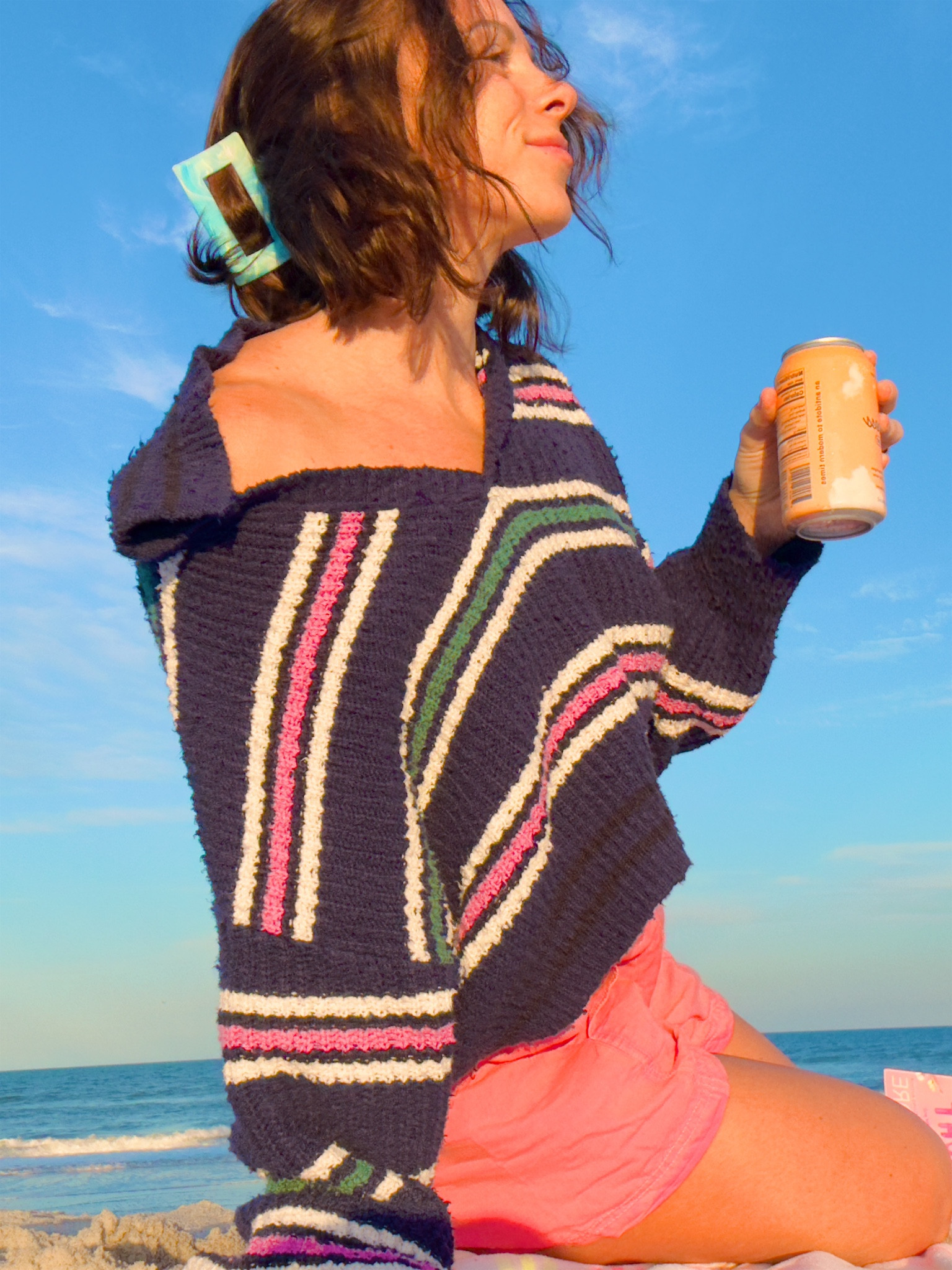 The perfect spring beach fit! Both items fit oversized and I’m wearing my true size small 🩷💙

#LTKstyletip #LTKSeasonal