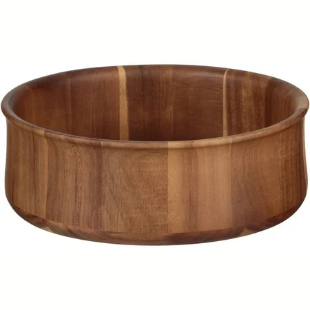 Better Homes & Gardens Acacia Wood Serving Bowl | Walmart (US)