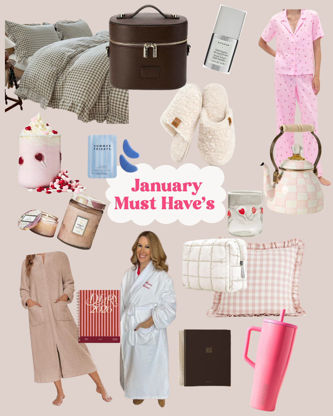 January is a crazy busy month for me a a hockey mom with three kids playing this year. All I can think about is going to bed early and getting into a cozy pj set, robe and slippers and going to bed early.  

 #LTKcanada #LTKwinter #LTKmidsize