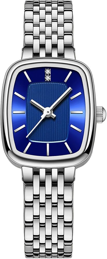 BESTKANG Luxury Women's Watch with Crystal Accents Dial Stainless Steel Band, 30M Waterproof Eleg... | Amazon (US)