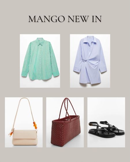 New In spring wardrobe staples from Mango

Stripe shirt, shirt dress, cross body bag, braided bag, woven leather bag, black sandals, dad sandals, chunky sandals, cotton shirt, summer basics, spring basics, capsule wardrobe 

#LTKeurope #LTKfindsunder100 #LTKstyletip