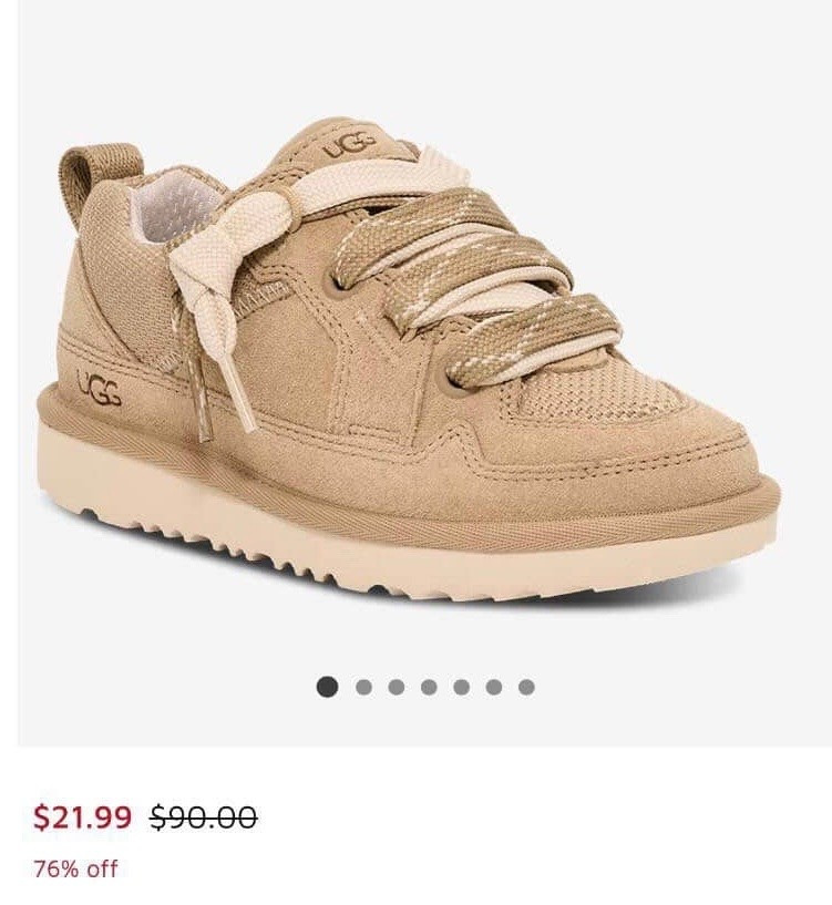 UGG Lo Lowmel
Girls' Grade School
Only $21 hurry

#LTKSaleAlert #LTKActive #LTKKids