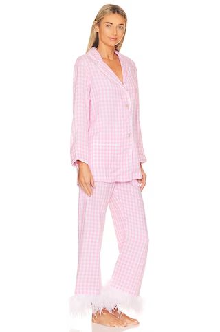 Party Pajama Set with Feathers
                    
                    Sleeper | Revolve Clothing (Global)