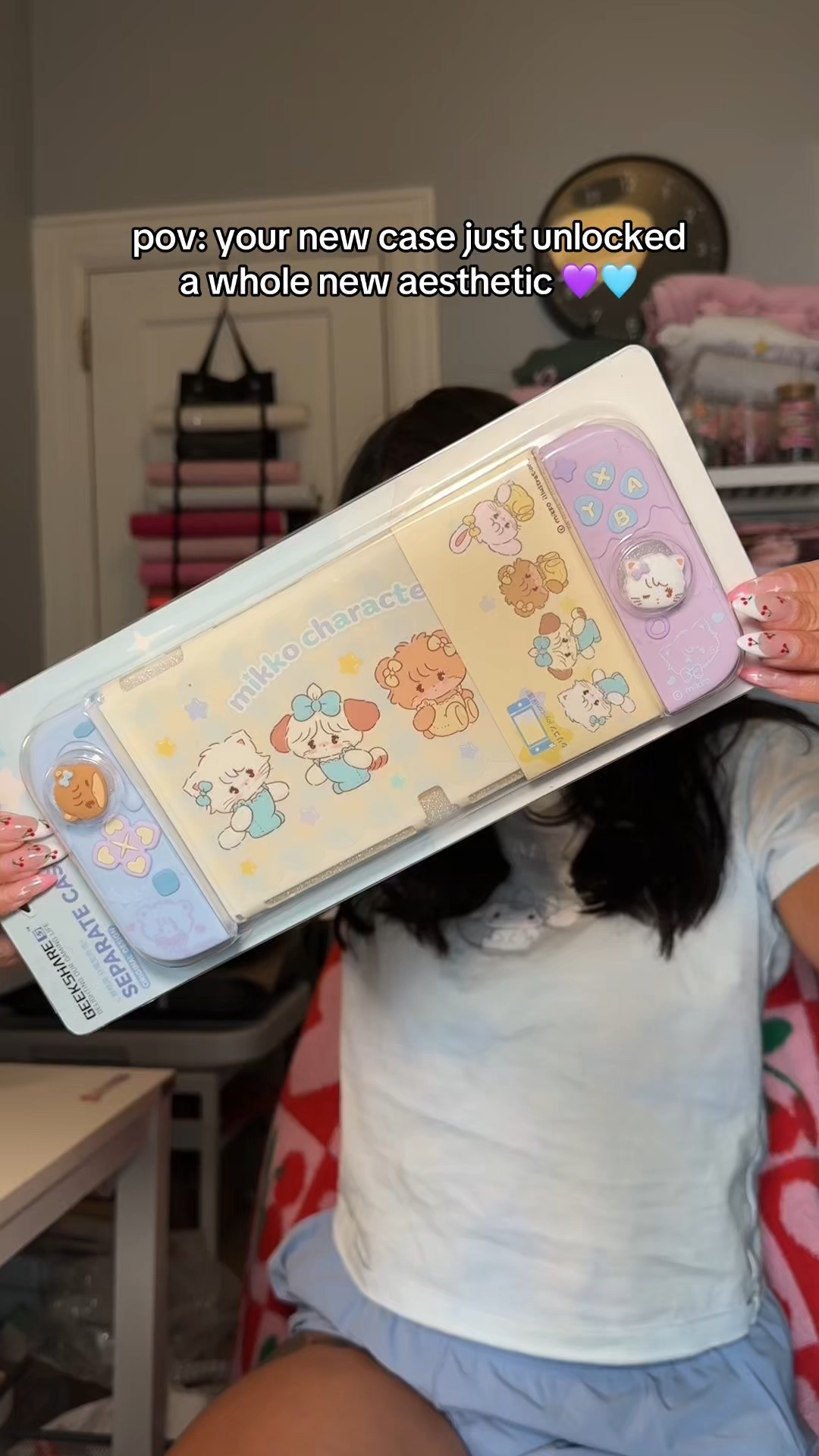 New switch case 💜 love how all the buttons are covered and everything is all together! 

#LTKSeasonal #LTKFindsUnder50 #LTKTravel