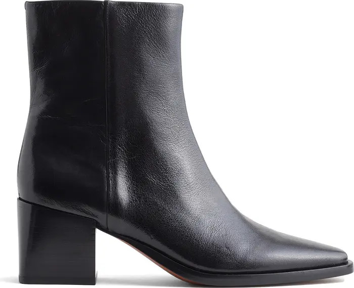 Wilshire Block Heel Bootie (Women) | Nordstrom
