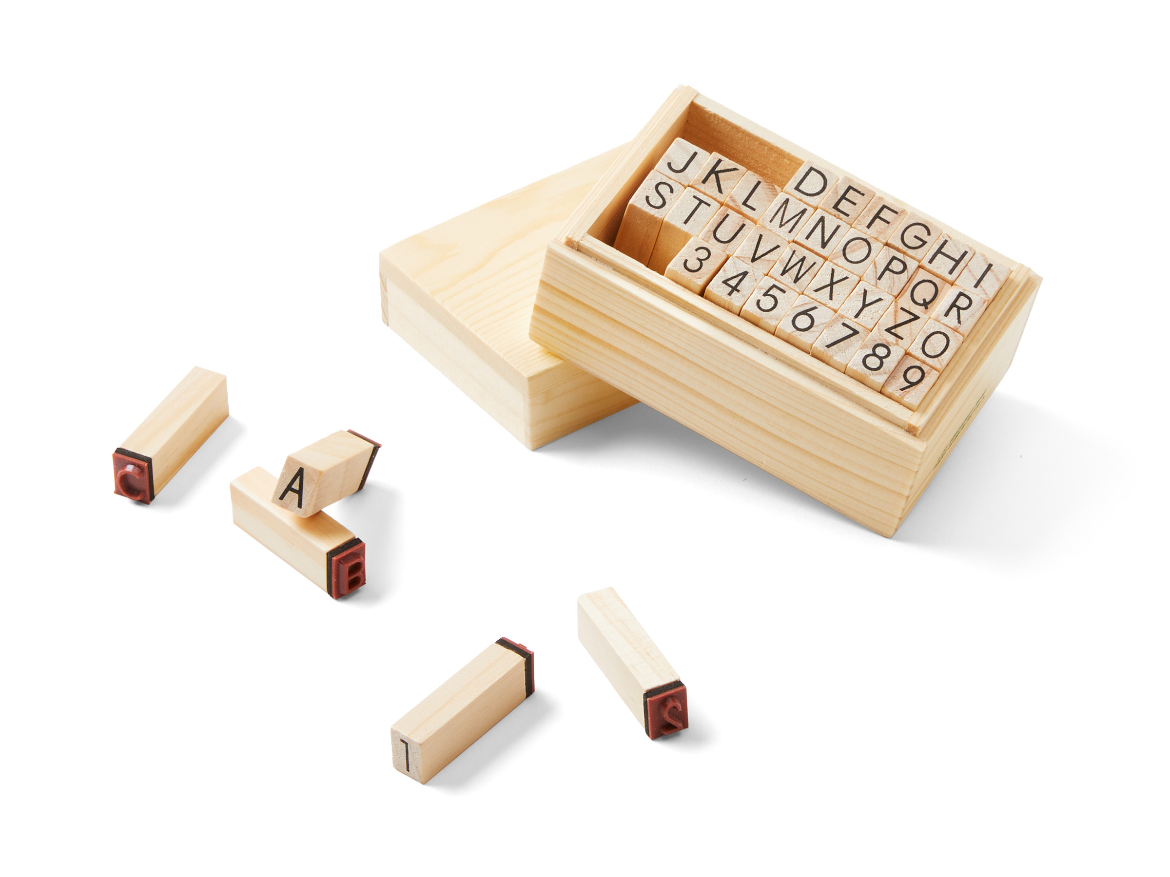 Letter and Number Stamp Set | KiwiCo | KiwiCo