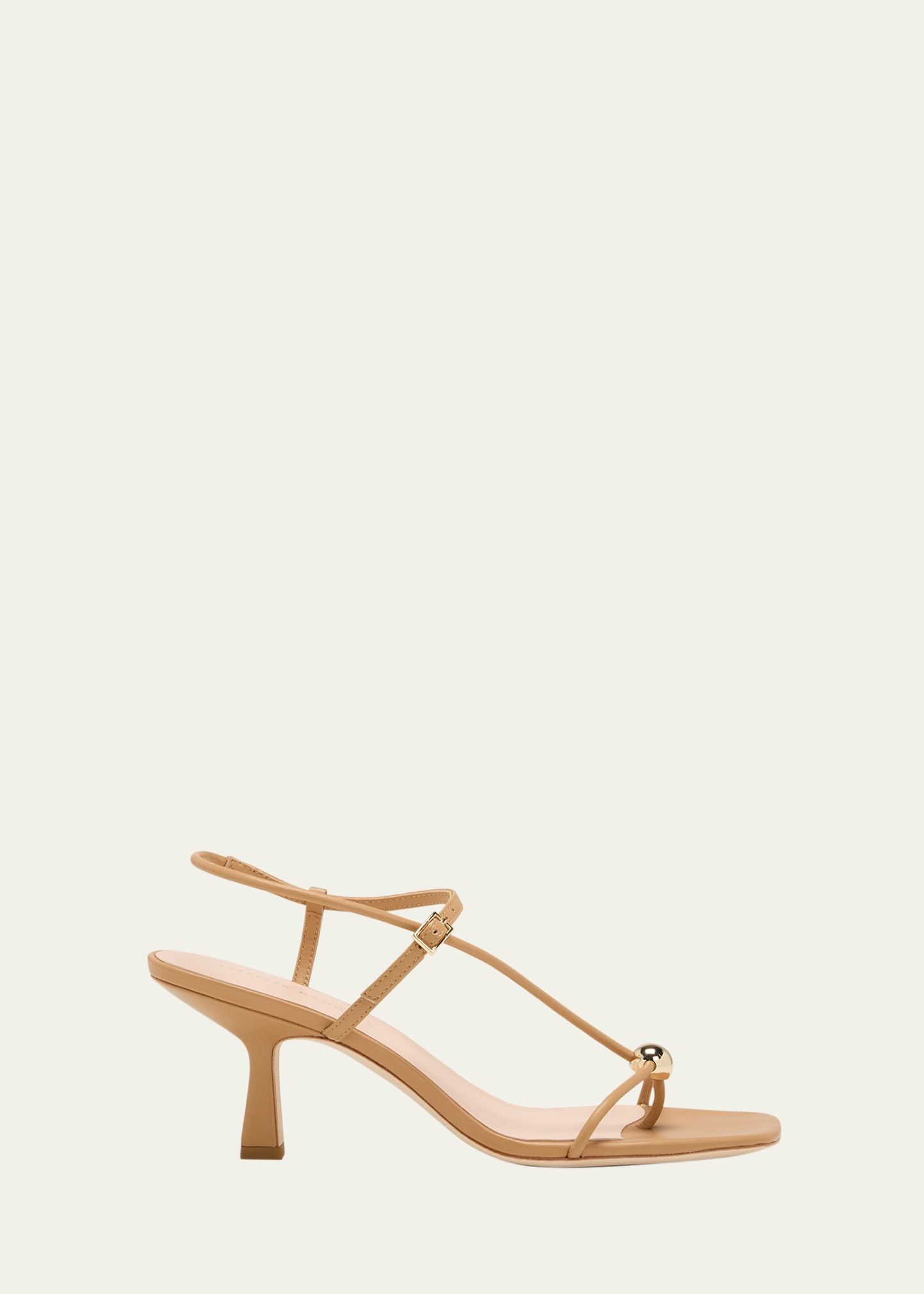 Loeffler Randall Triana Strappy Leather Dome Sandals | Bergdorf Goodman