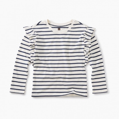 Ruffle Sleeve Top | Tea Collection