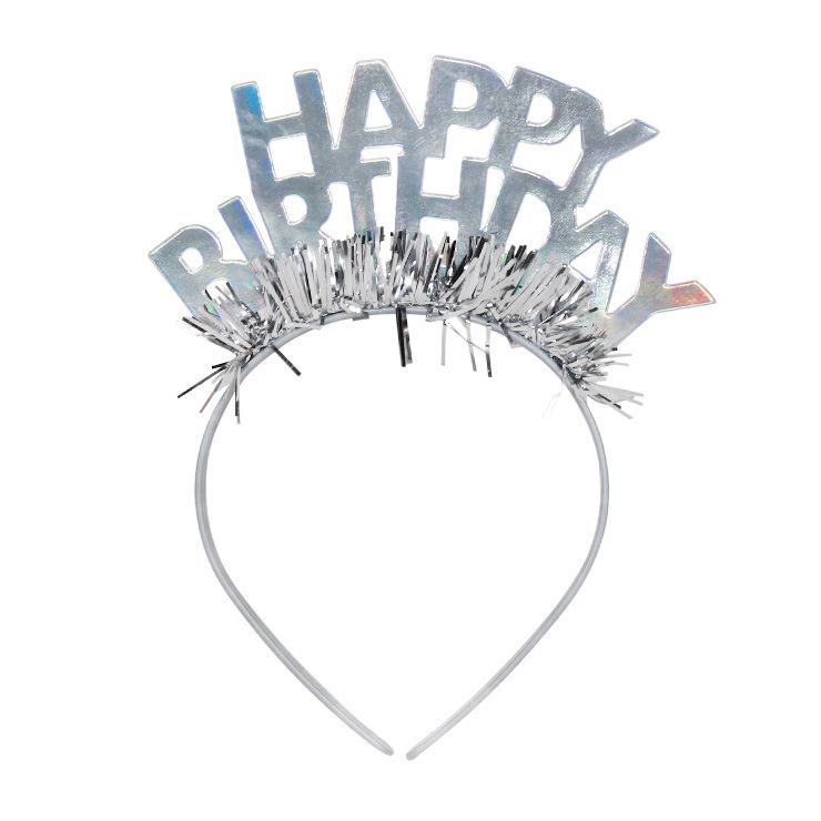 GOH Headband Party Tiara Light Silver - Spritz™ | Target