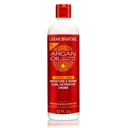 Creme of Nature with Argan Moisture & Shine Curl Activator Creme 12 oz (Pack of 3) | Walmart (US)