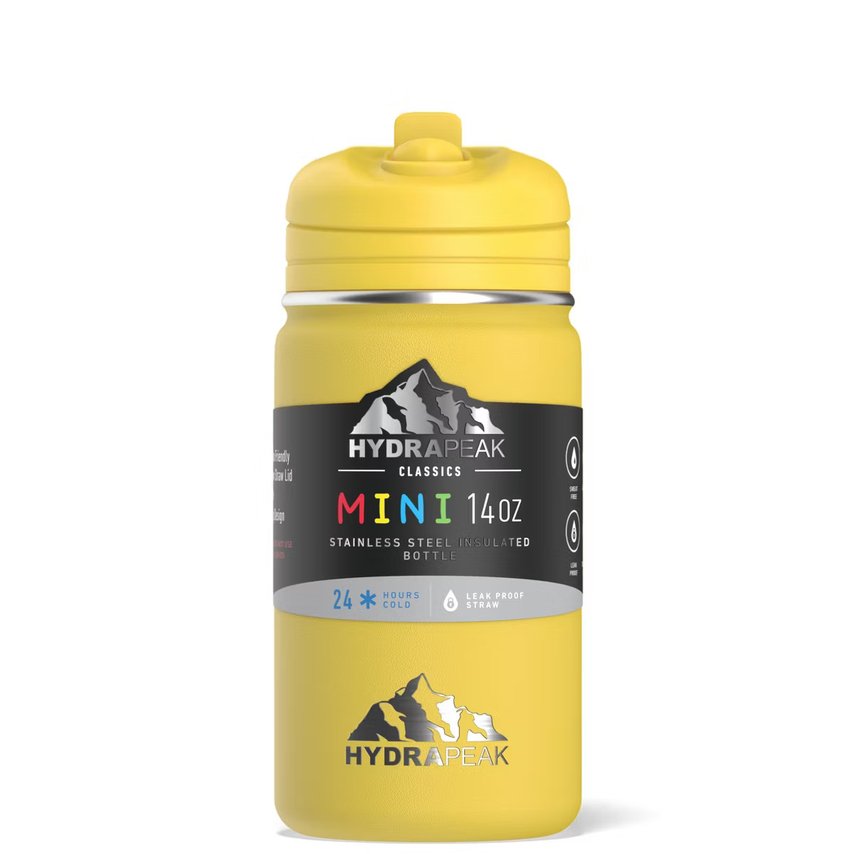 Hydrapeak Mini 14oz Insulated Kids Water Bottle with Straw Lid | Target