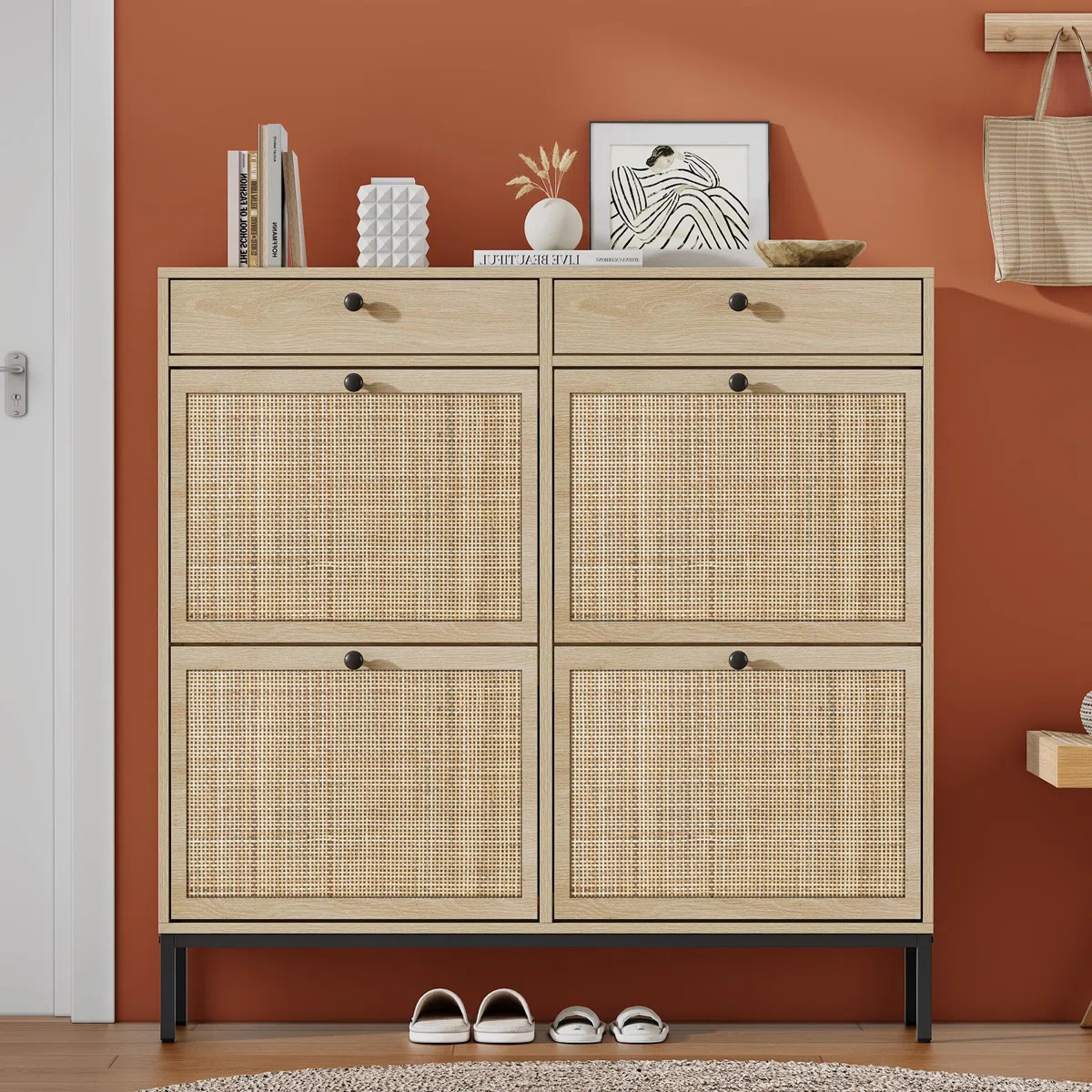 16 Pair Shoe Storage Cabinet | Wayfair North America