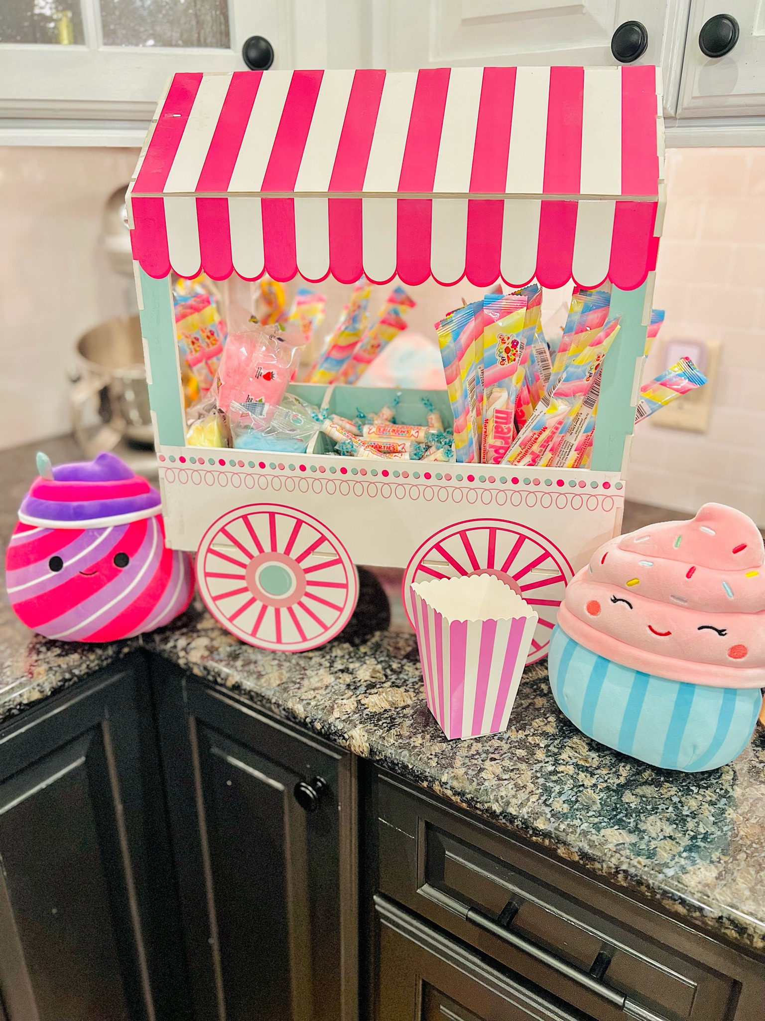 This candy cart makes for a sweet treat at your Squishmallows party !!

#squishmallows #birthdayparty #themeparty #squishmallowparty #kidsparty

#LTKfindsunder50 #LTKparties #LTKkids