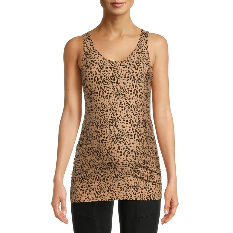 Time and Tru Women's Maternity Tank Top | Walmart (US)