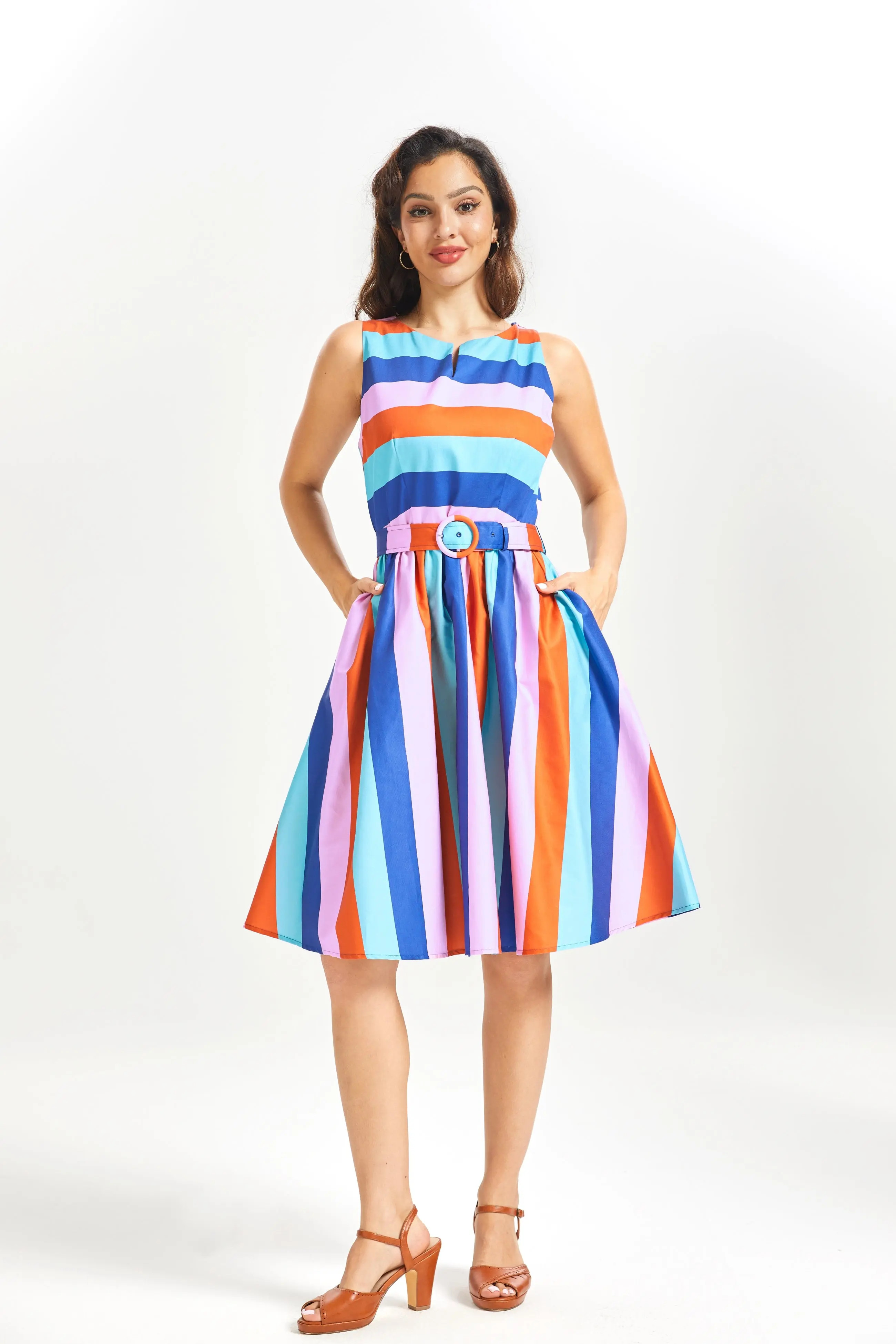 ModCloth The Weekend Whirl Fit and Flare Dress (Women) | Nordstrom | Nordstrom