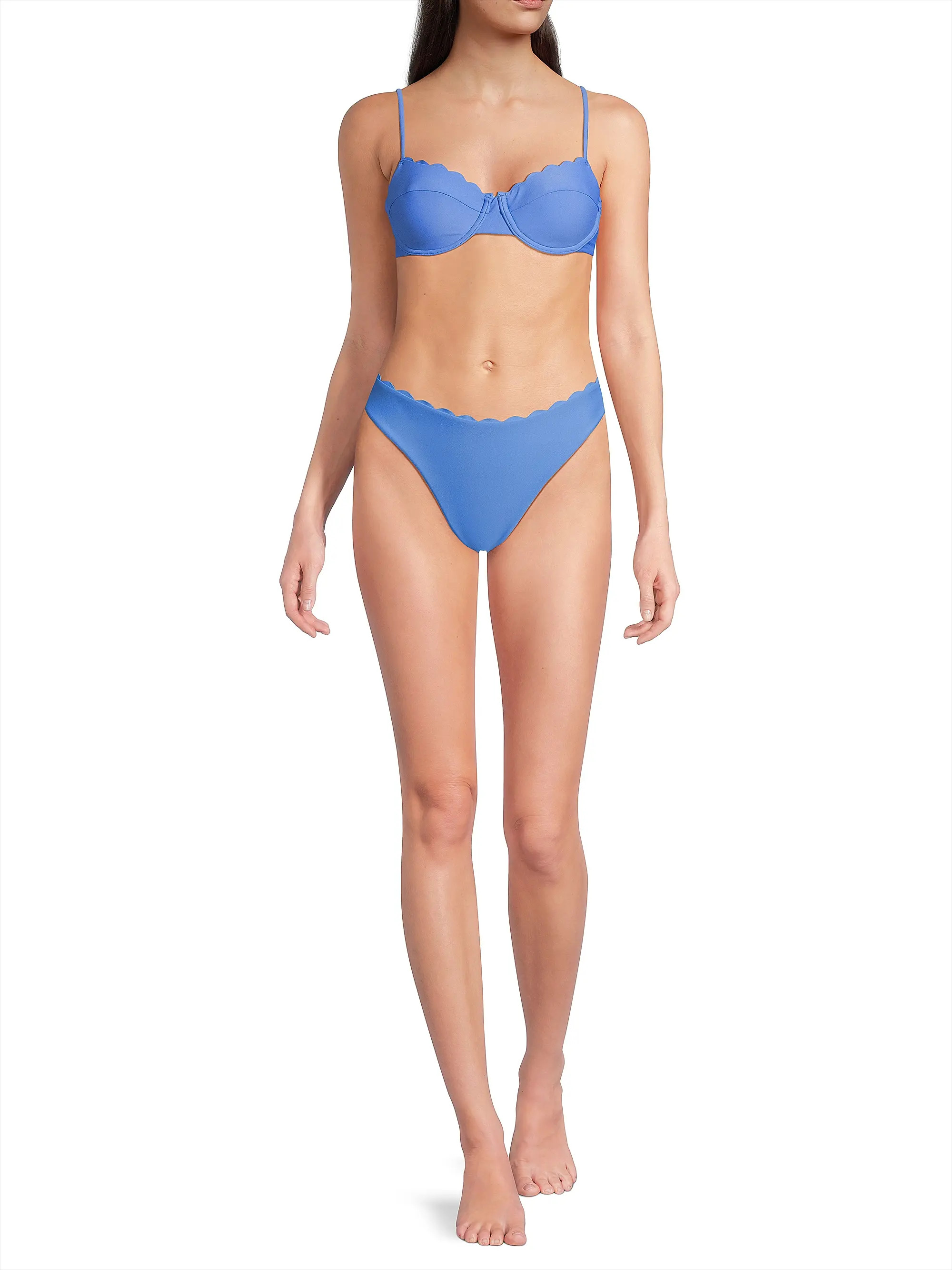Amani Scalloped Bikini Bottom | Saks Fifth Avenue