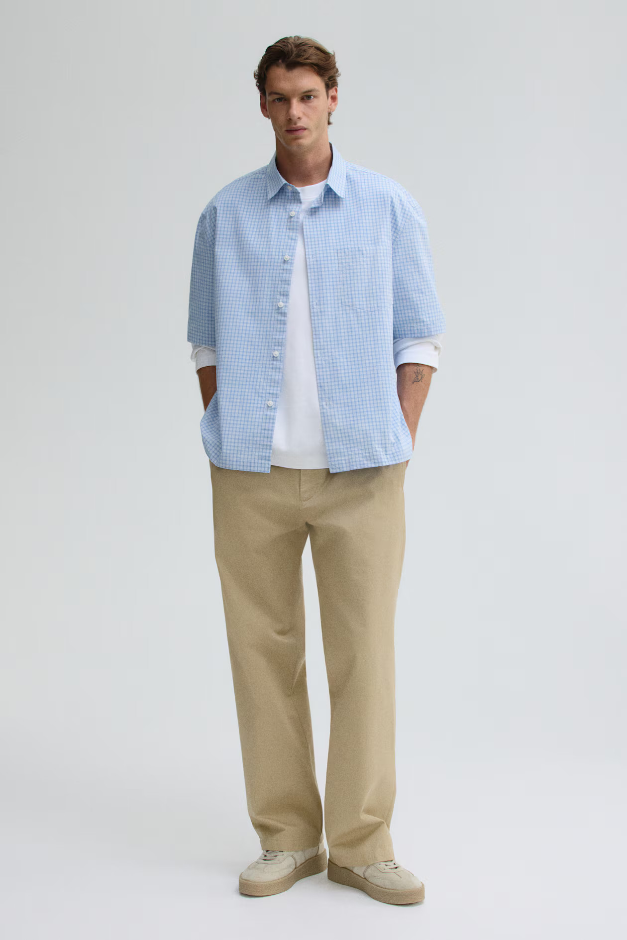 Relaxed-Fit Short-Sleeved Shirt | H&M (US + CA)