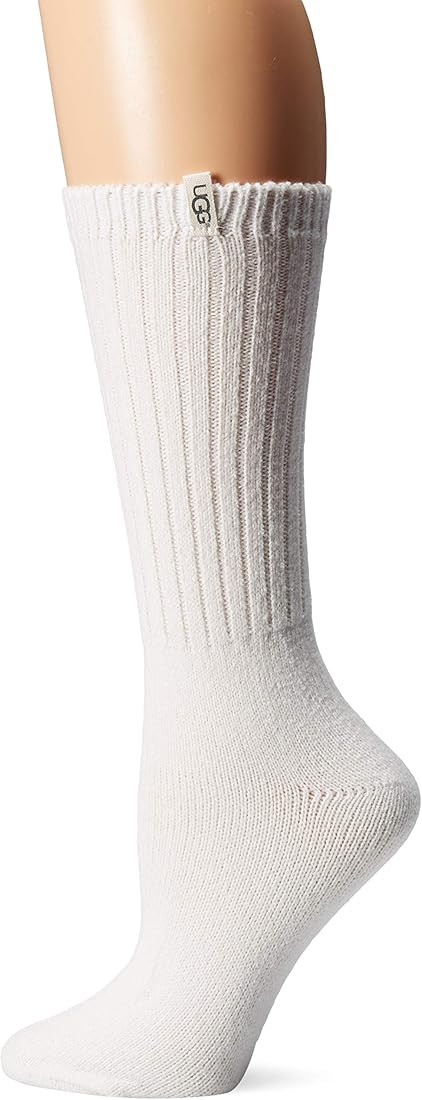 UGG Women's Rib Knit Slouchy Crew Sock | Amazon (US)