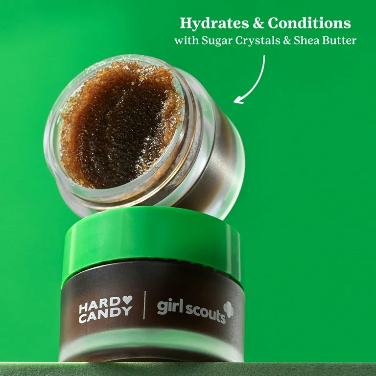 Hard Candy Girl Scouts Hydrating Sugar Lip Scrub with Shea Butter & Real Sugar Crystals, Girl Sco... | Walmart (US)