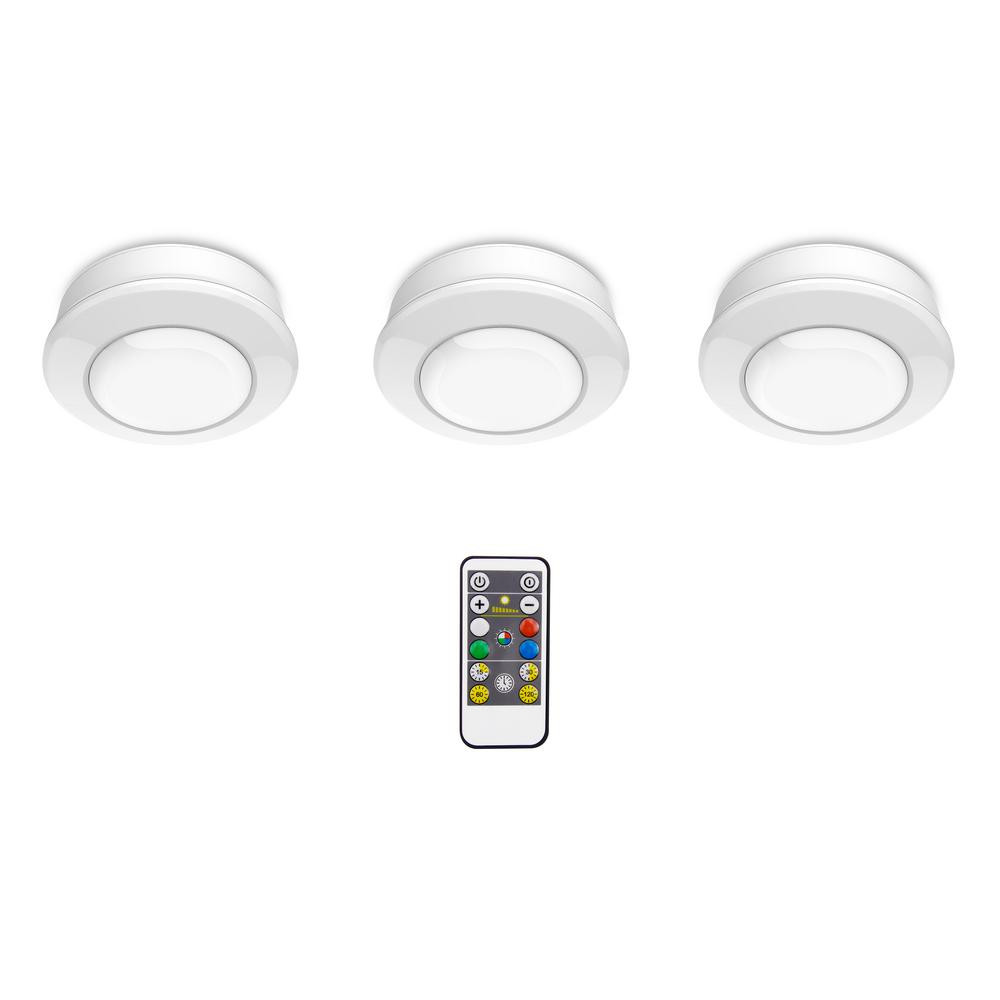 HomeLightingCabinet LightsPuck Lights | The Home Depot