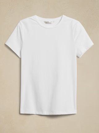Refined Shrunken T-Shirt | Banana Republic (US)