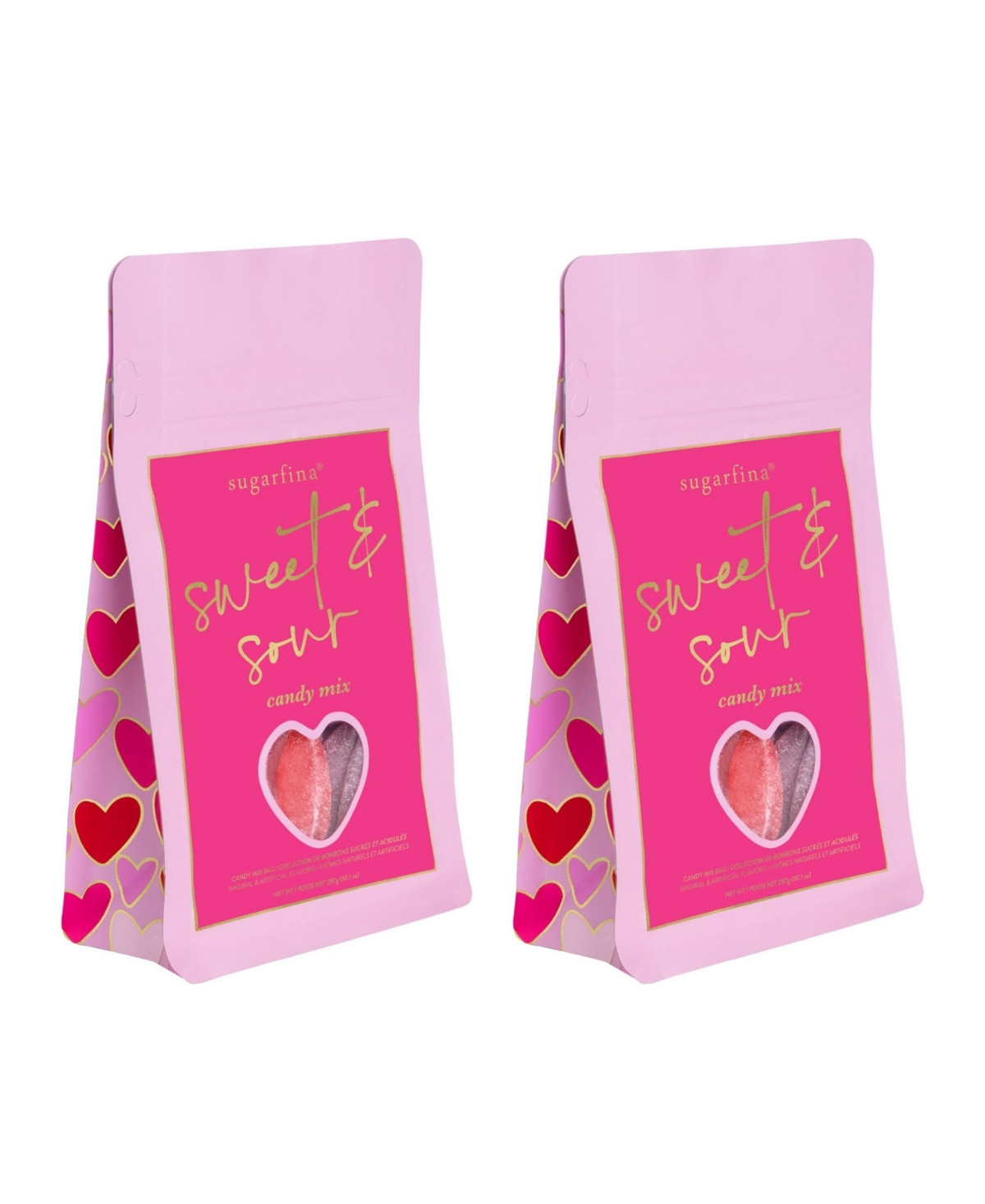 Sugarfina Valentine's Day Sweet Sour Candy Mix Bag Duo, 2 Pieces | Macy's