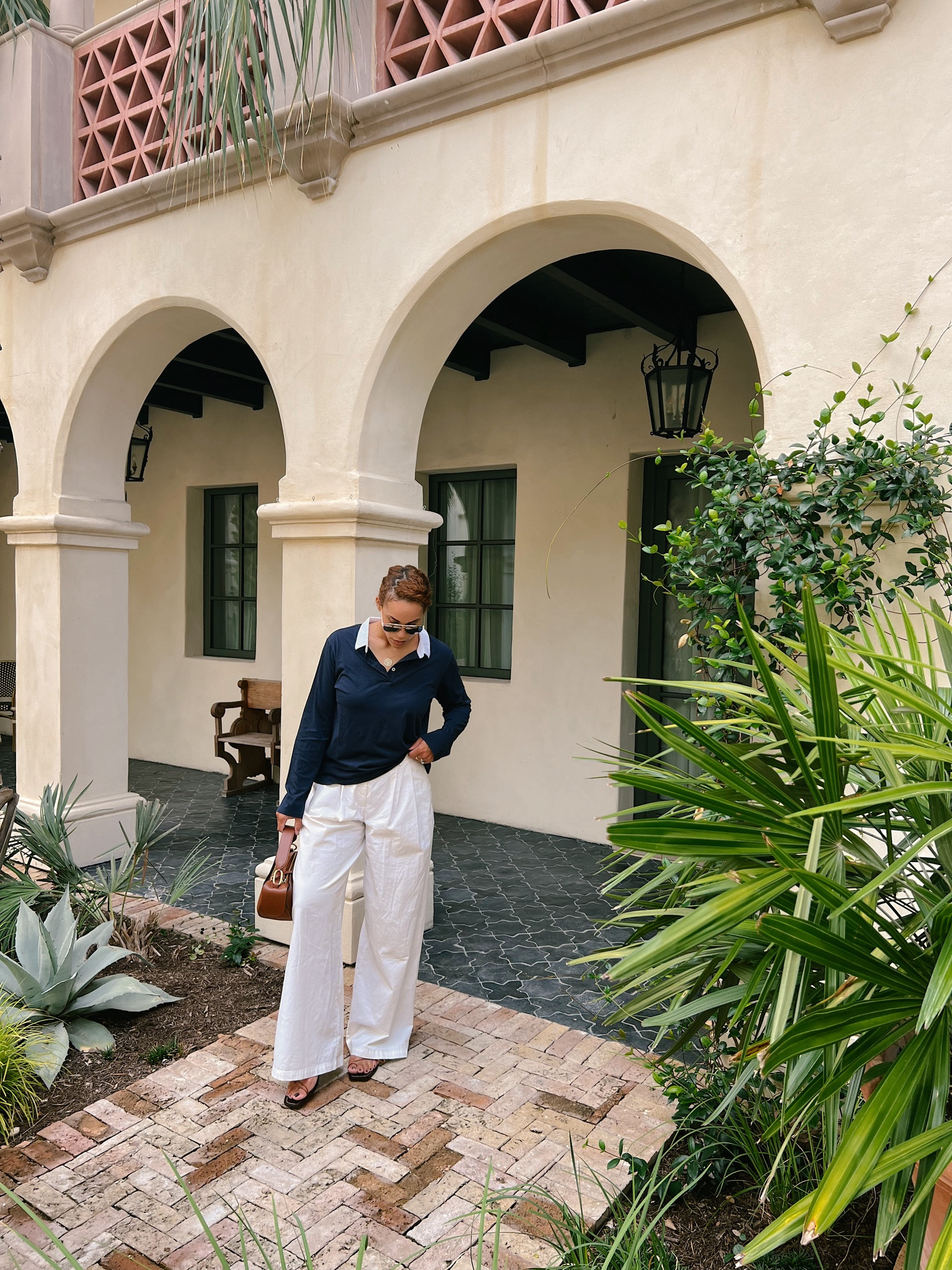 I grew up in the thick of J.Crew preppy culture and spending one formative year at a boarding school on the east coast really solidified my love for prep school/rugby style. This shirt is everything to me. The pants are an investment I’ve had for years, you can find similar options for far less. 
