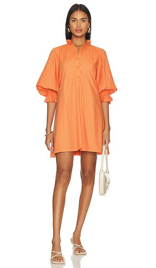 Focus Smock Dress in Papaya | Revolve Clothing (Global)