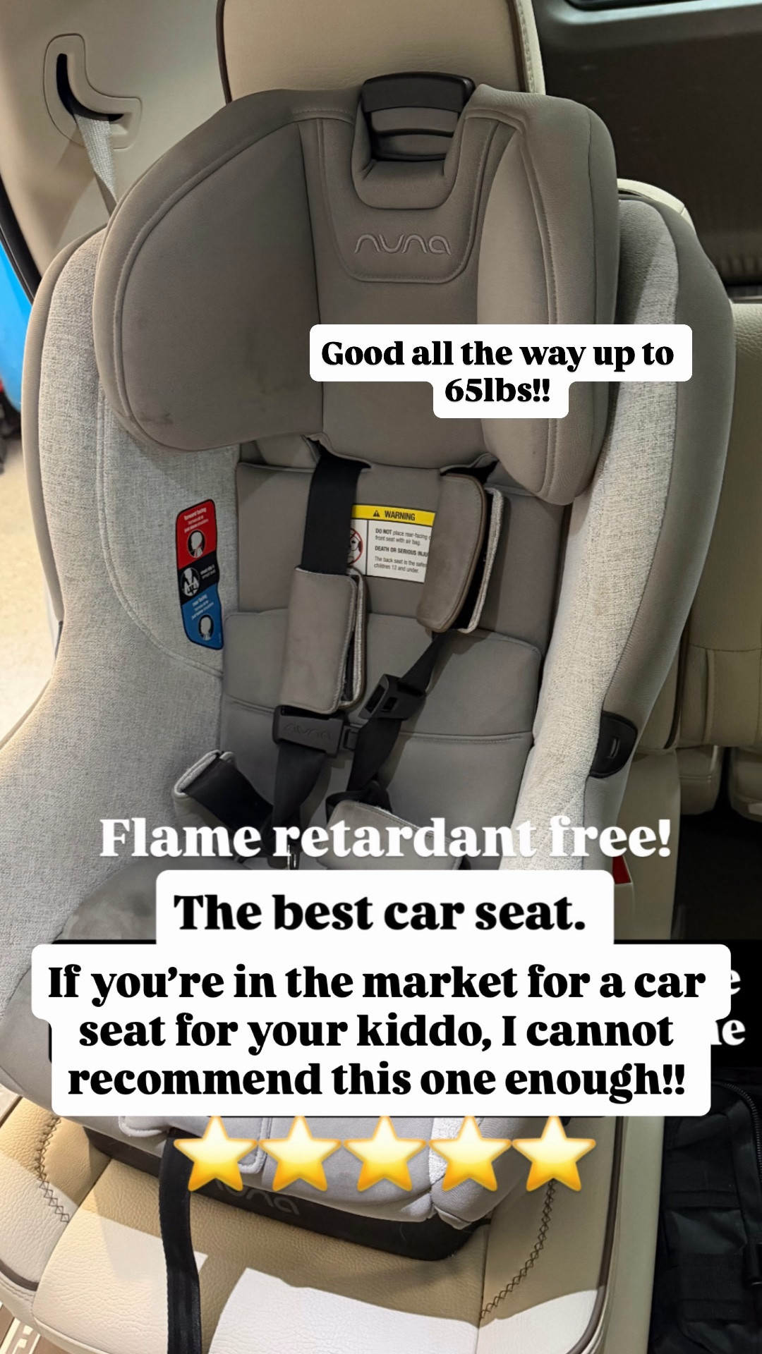The best car seat of all time!!! We have 4 of them! We even travel with them. The safety ratings are insane and are so easy to install

#LTKKids #LTKBaby #LTKmomlife