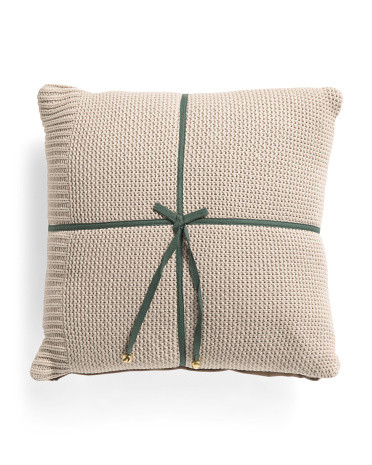20x20 Bell Bow Pillow | Throw Pillows | Marshalls | Marshalls