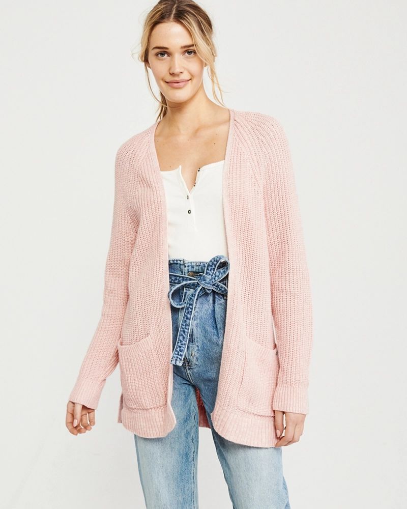 Open Front Cardigan | Abercrombie & Fitch US & UK