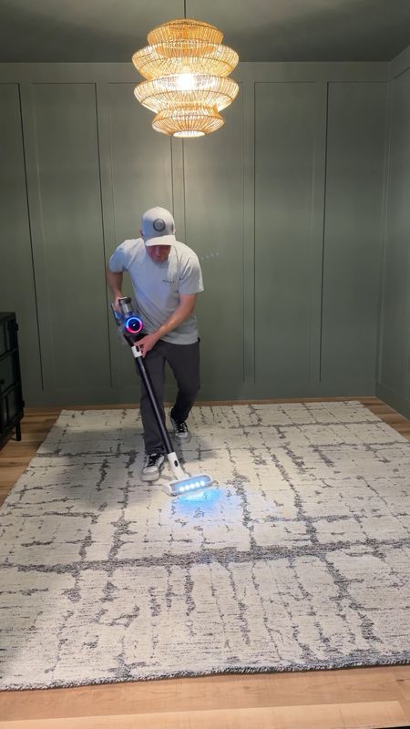 Speed vacuuming on the most beautiful rug! 😂☺️ 

#LTKhome #LTKVideo