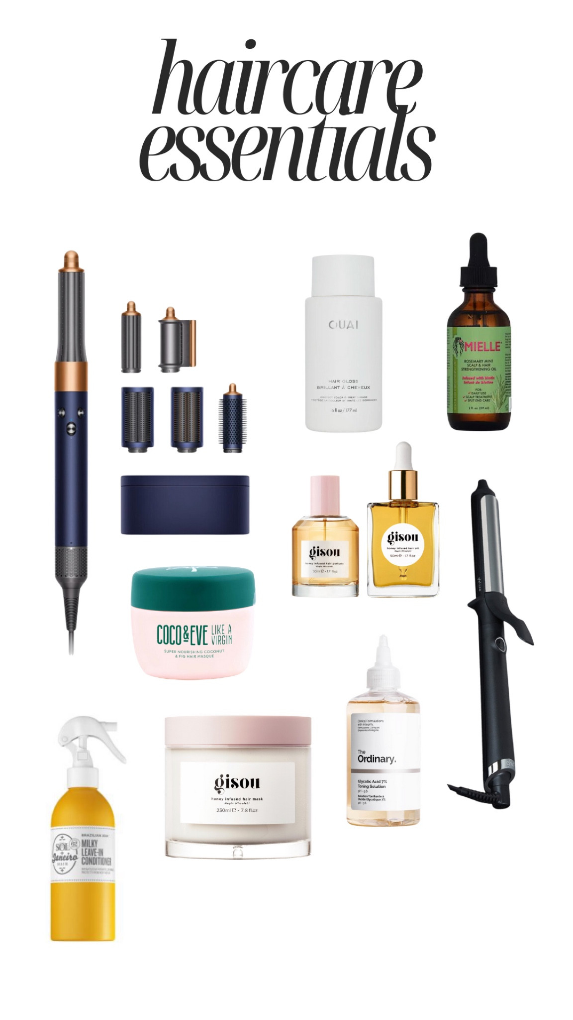 My current haircare favourites 💕 
#haircare 

#LTKbeauty #LTKstyletip