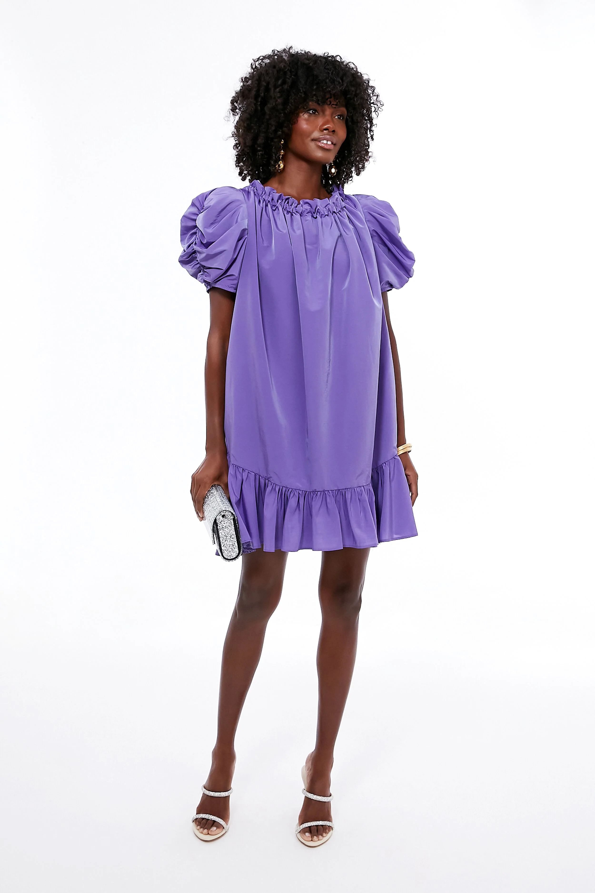 Purple Tabitha Mini Dress | Tuckernuck (US)