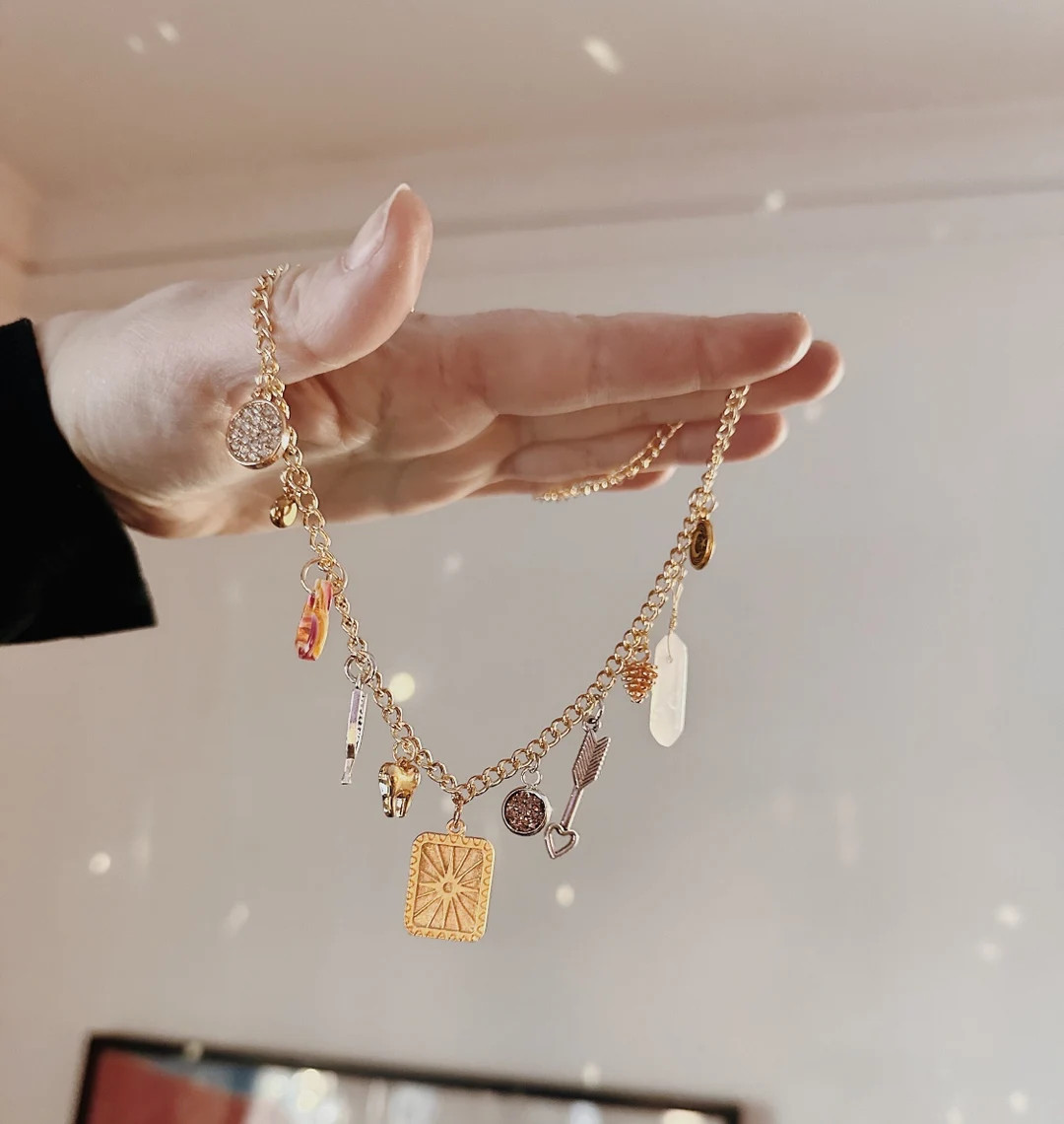 Custom Charm Necklace - Etsy | Etsy (US)