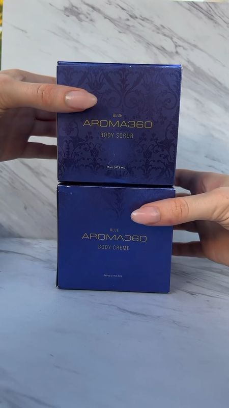 @aroma360 Blue Body Line #ad✨ My color is blue, as I love to feel confident everyday 💙 Blue has notes of amber, santal, iris and oud wood ☁️ Learn more about Aroma360’s products linked on my LTK shop in my bio! 🤍 What’s your color? #Aroma360 #PerfumeAndBody #selfcaretiktok #bodycareproducts #fyp #foryoupage