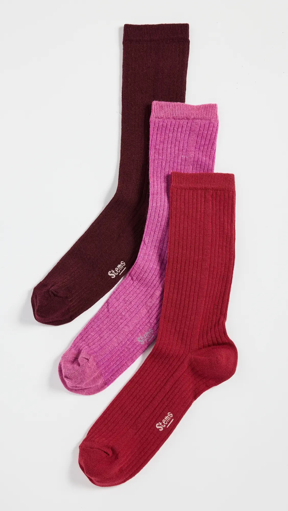 Stems Cashmere Socks Gift Box of Three | Shopbop | Shopbop